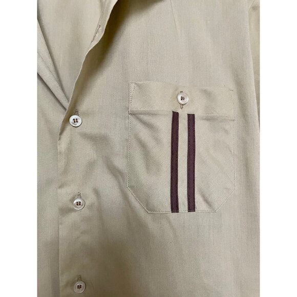 1970s Mens Shirt, Size L. Sears 'The Mens Store', Short Sleeve Shirt - Picture 6 of 6
